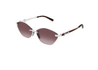 OCCHIALI DA SOLE GUCCI GG2050S (003) metallo color argento con lenti rosse