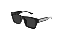 GUCCI Sonnenbrille GG2072SA (001) schwarzes Acetat mit grauen Gläsern