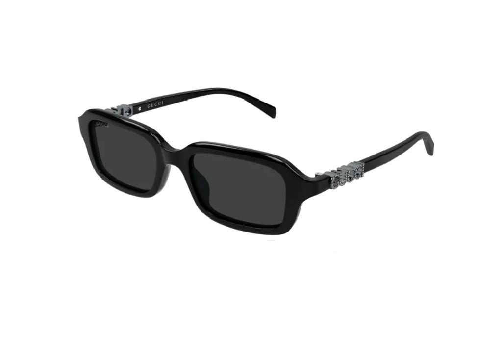 OCCHIALI DA SOLE GUCCI GG2152S (006) acetato nero con lenti grigie