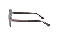 OCCHIALI DA SOLE GUCCI GG0528S (007) polarizzato in metallo grigio con lenti grigie