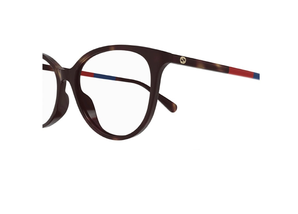 GUCCI GG1359O (006) montatura da vista da donna in acetato havana