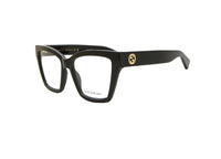GUCCI GG1715O (001) montatura da vista da donna in iniettato nero