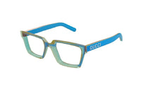 GUCCI GG1725O (003) montatura da vista da donna in iniettato blu