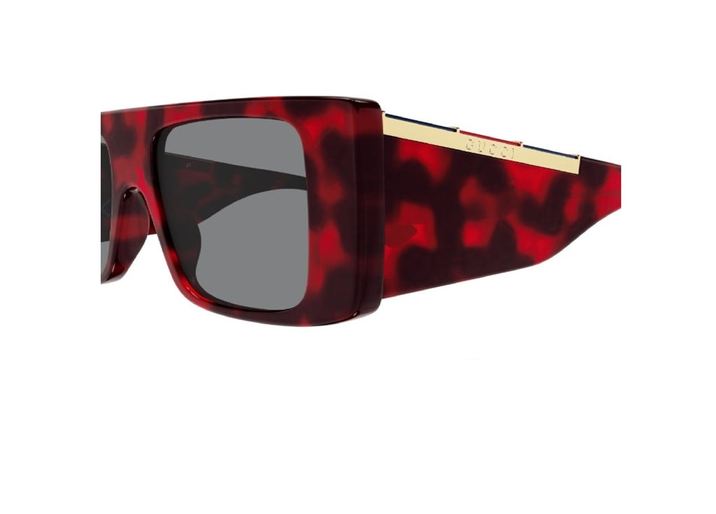 GUCCI GG1888S (003) SUNGLASSES in havana acetate with grey lenses