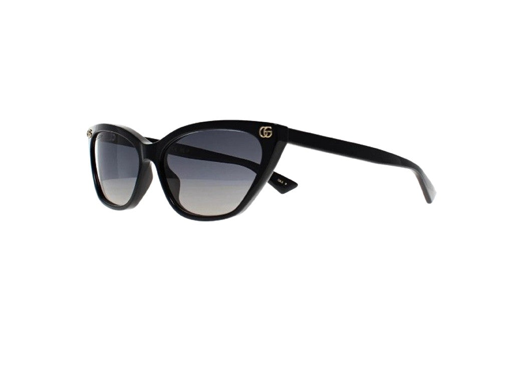 GUCCI SONNENBRILLE GG1815S (005) Glänzend Schwarz Verlauf Grau Polarisiert