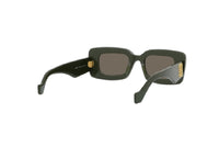 OCCHIALI DA SOLE LOEWE ANAGRAM LW40160I (96E) geometrici verde lucido con lenti marroni