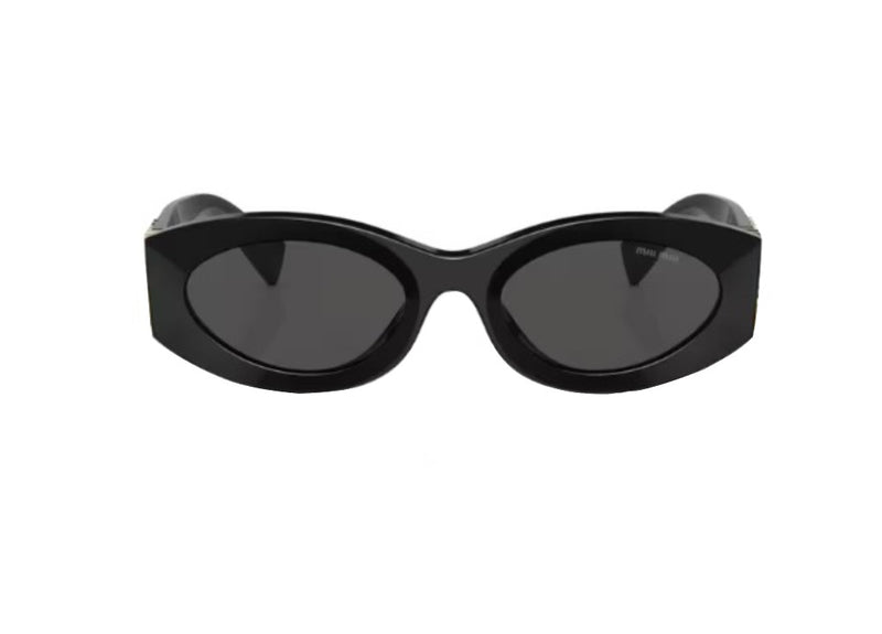 MIUMIU MU11WS SONNENBRILLEN, MIUMIU MU11WS OCCHIALI DA SOLE NERI, MIUMIU MU11WS BLACK SUNGLASSES