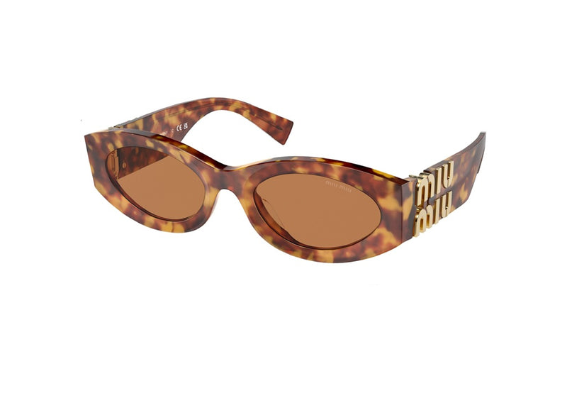 SUNGLASSES MIU MIU MU 11WS (4BW2Z1) havana with brown lenses