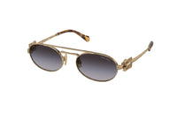 OCCHIALI DA SOLE MIU MIU MU54ZS (7OE5D1) oro con lenti grigie