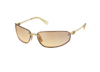 OCCHIALI DA SOLE MIU MIU MUA50S (5AK7R1) oro con lenti giallo sfumato argento