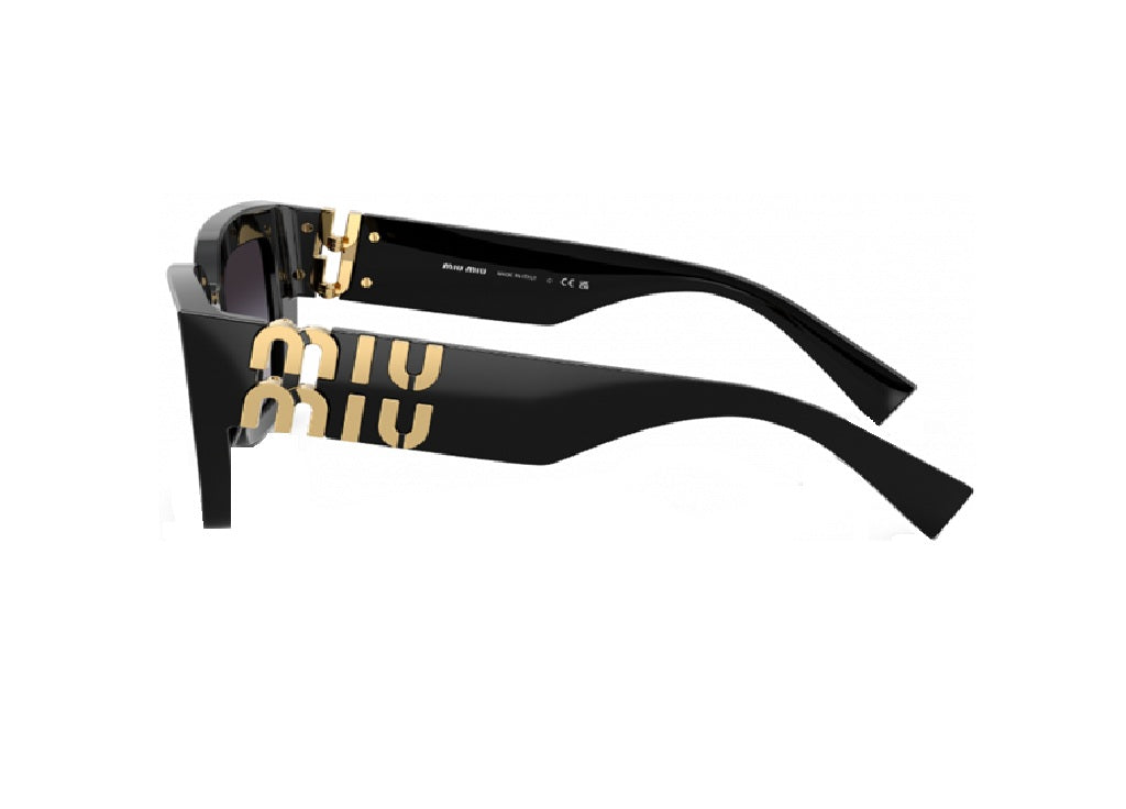 OCCHIALI DA SOLE MIU MIU MU B05S  (16K90A) acetato nero