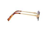 MIU MIU MUA54S (5AK04O) SUNGLASSES gold with grey gradient lenses