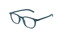 MONTBLANC MB0349O (004) montatura da vista unisex in acetato blu