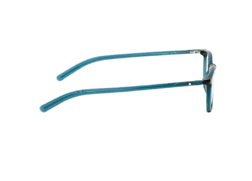 MONTBLANC MB0349O (004) montatura da vista unisex in acetato blu