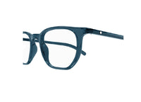 MONTBLANC MB0349O (004) montatura da vista unisex in acetato blu