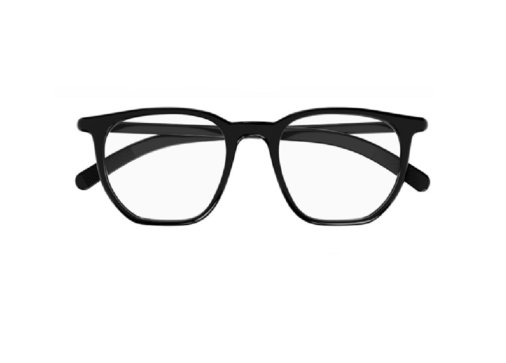 MONTBLANC MB0349O (001) montatura da vista unisex in acetato nero