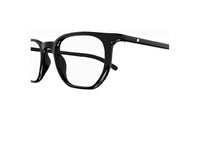 MONTBLANC MB0349O (001) montatura da vista unisex in acetato nero