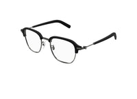 MONTBLANC MB0390O (002) Unisex-Brillenfassung aus grauem Metall