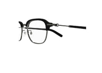 MONTBLANC MB0390O (002) Unisex-Brillenfassung aus grauem Metall