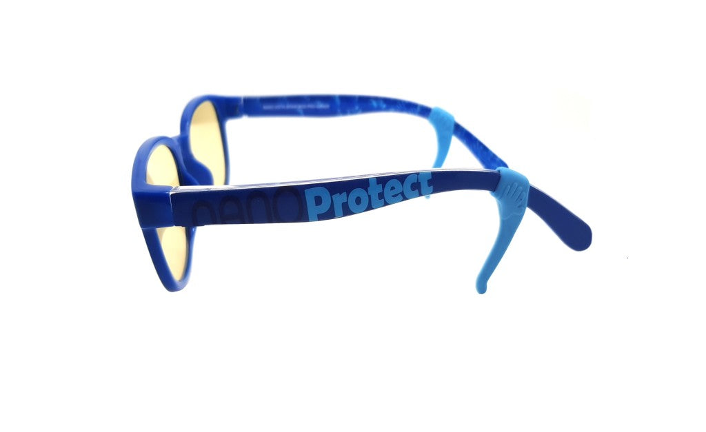 NANOVISTA PRO-GAMER NPO10144 (6-8 years) blue block rectangular glasses for boys