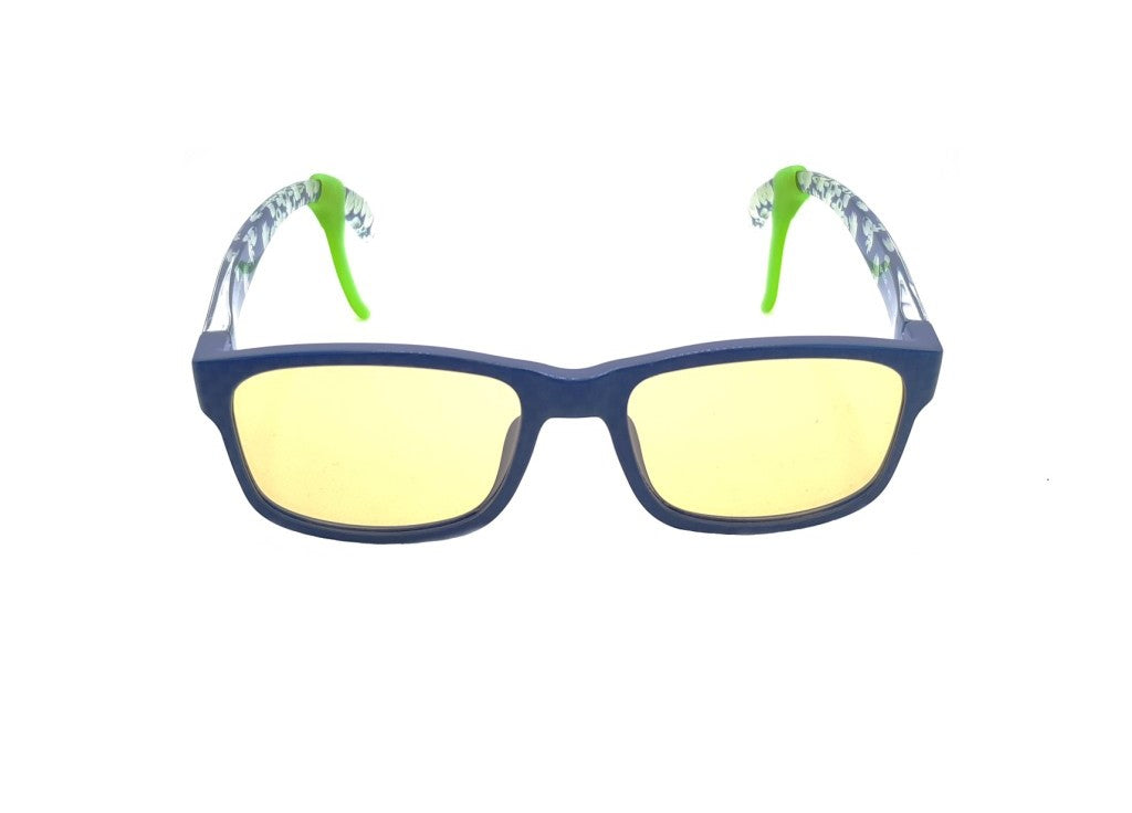 NANOVISTA PRO-GAMER NPO10146 (8-12 anni) occhiali blue block per ragazzi, retangolari color blu