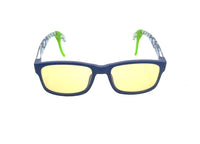 NANOVISTA PRO-GAMER NPO10144 (6-8 anni) occhiali blue block per ragazzi, retangolari color blu