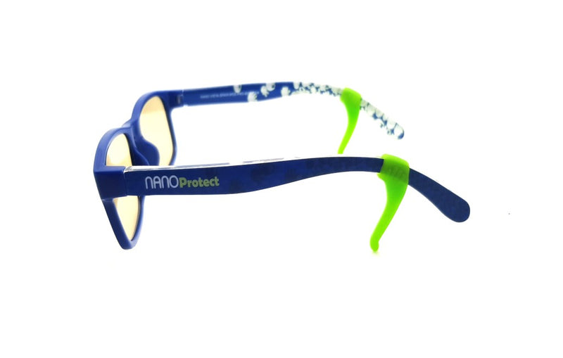 NANOVISTA PRO-GAMER NPO10144 (6-8 years) blue block rectangular glasses for boys
