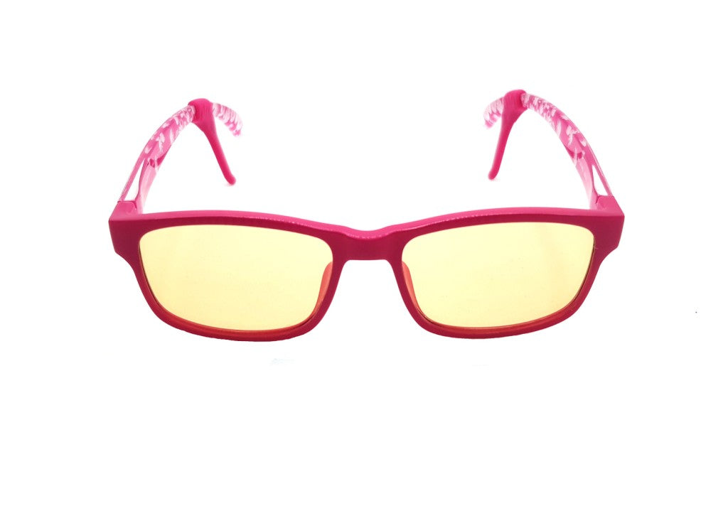 NANOVISTA PRO-BOOSTER NPO20346 (8-12 years) blue block rectangular pink glasses for boys
