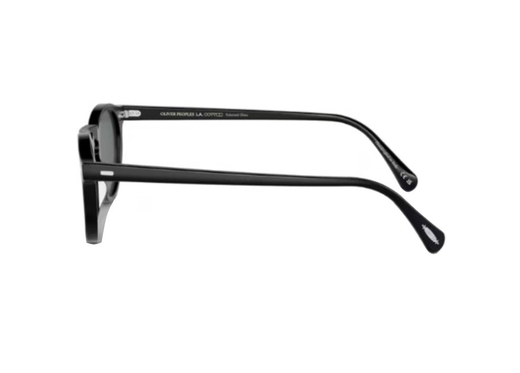 OLIVER PEOPLES GREGORY PECK SUNGLASSES OV5217S 1031P2 Semi-Matte Black Crystal Midnight Express Polarized