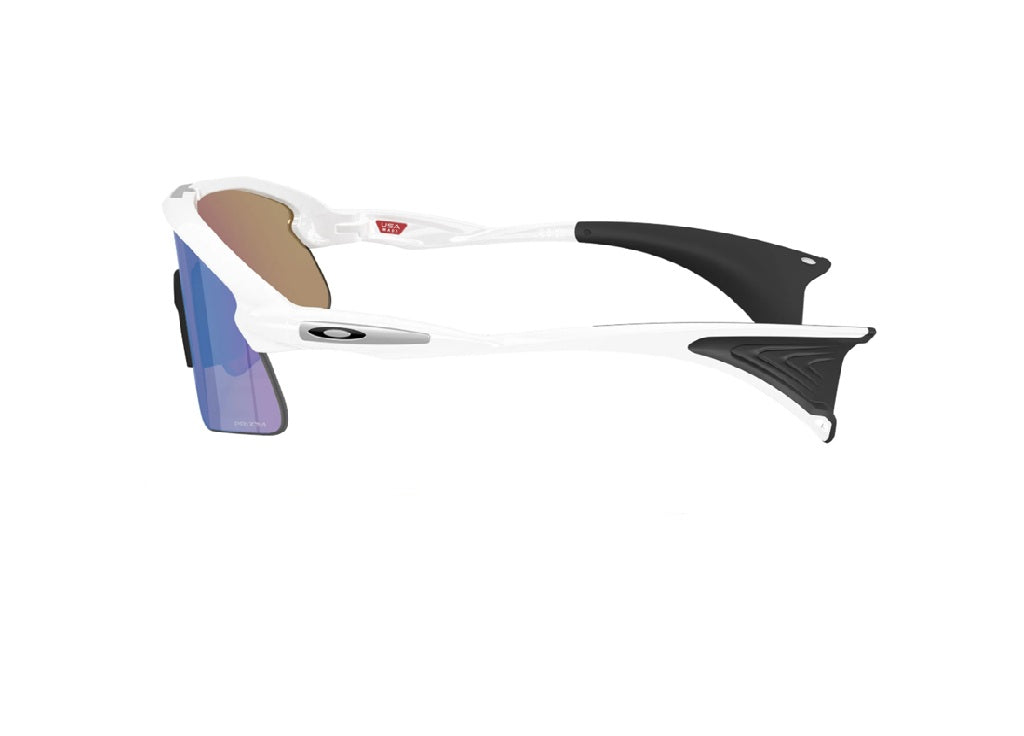 OCCHIALI DA SOLE OAKLEY OO9517 (951704) Stunt Devil bianco blu specchiato