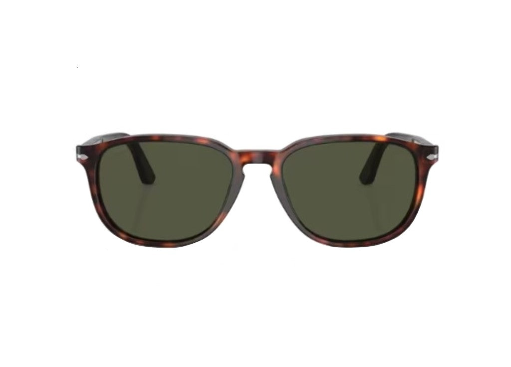 PERSOL PO3019 (24/31) Havannagrüne Sonnenbrille 52
