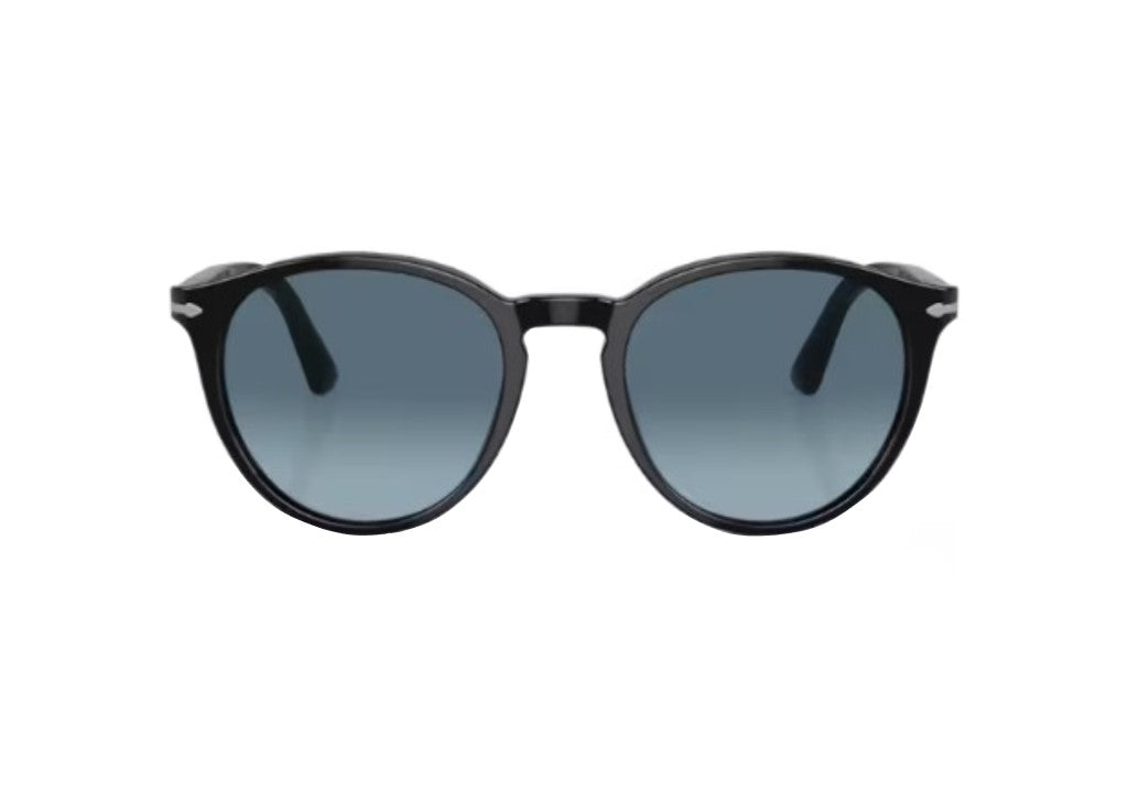 PERSOL PO3152S (9014Q8) SUNGLASSES Black Gradient Blue