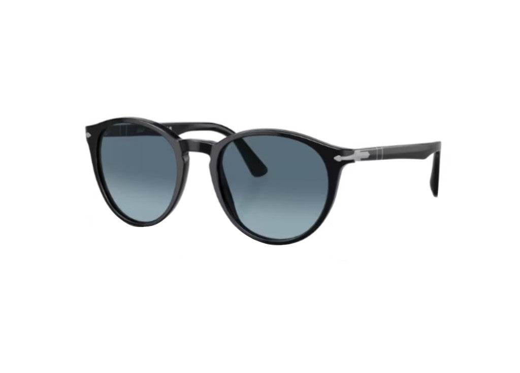 PERSOL PO3152S (9014Q8) SUNGLASSES Black Gradient Blue