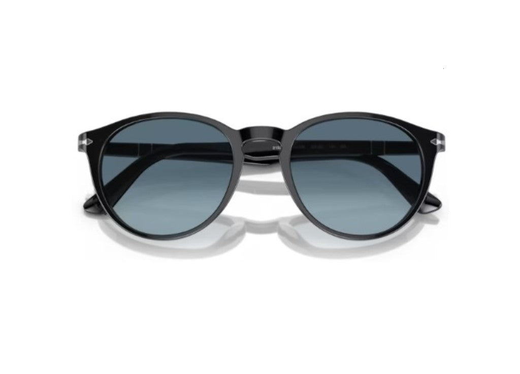 PERSOL PO3152S (9014Q8) SUNGLASSES Black Gradient Blue
