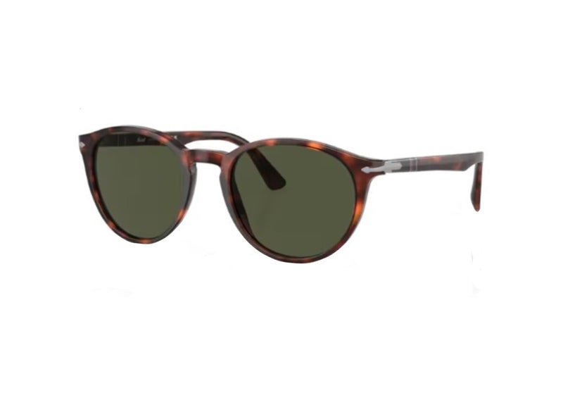PERSOL PO3152S (901531) Havana SUNGLASSES with green lenses