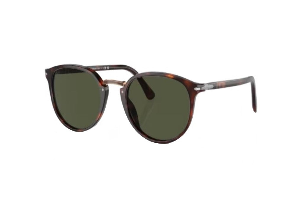 PERSOL PO3210S (24/31) Havana Green SUNGLASSES