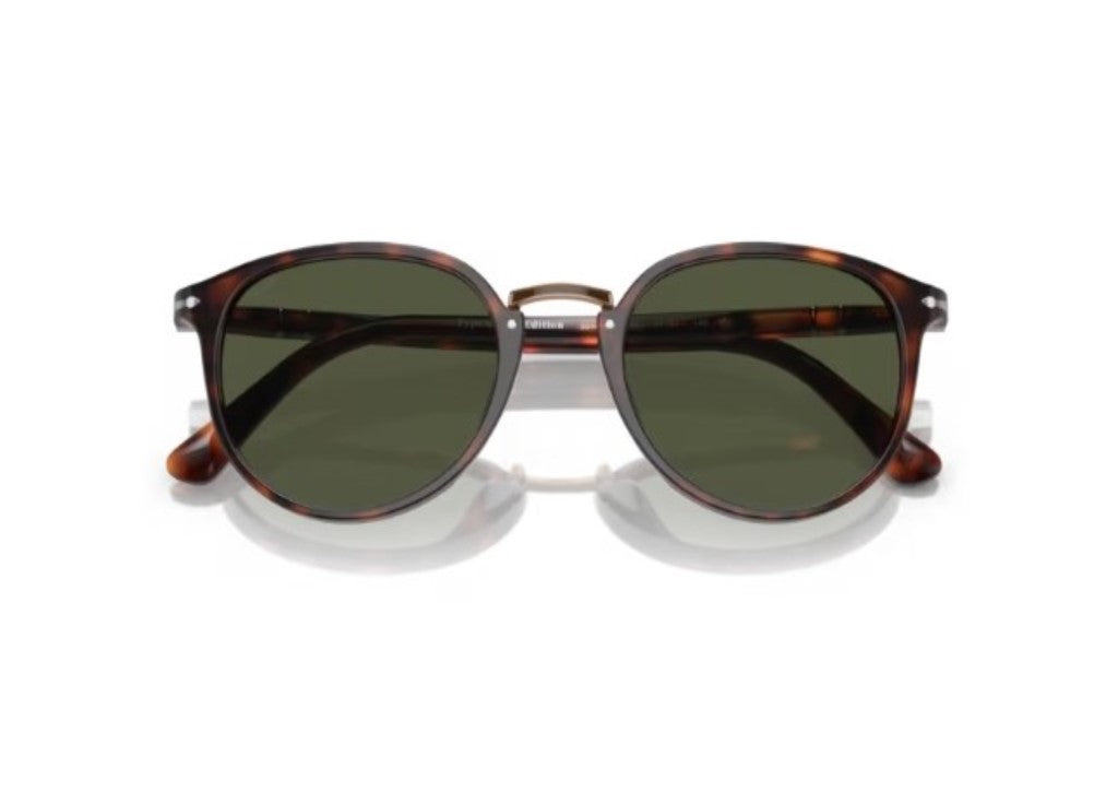 PERSOL PO3210S (24/31) Havana Green SUNGLASSES