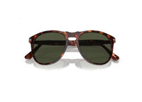 PERSOL PO9649 (24/31) Havana SUNGLASSES with gray-green lenses