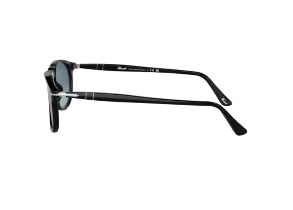 PERSOL PO9649 (95/Q8) SUNGLASSES Black blue gradient