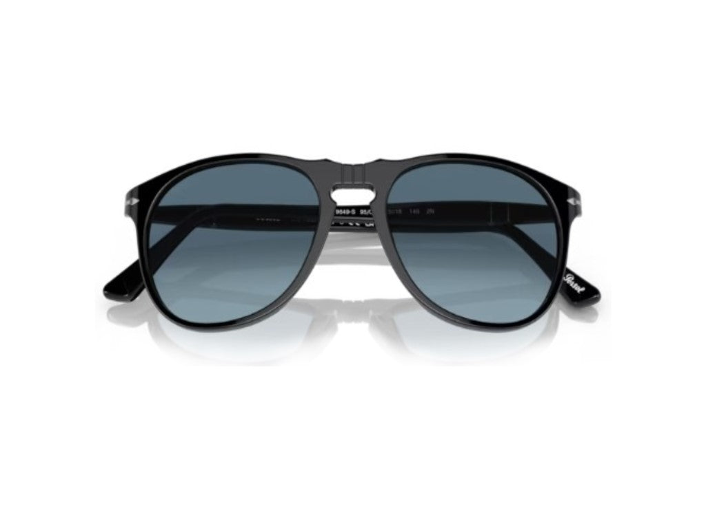 PERSOL PO9649 (95/Q8) SUNGLASSES Black blue gradient