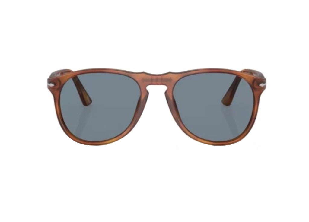 PERSOL PO9649 (96/56) Havana Blue SUNGLASSES