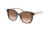 OCCHIALI DA SOLE PRADA PR22ZS  (07R0A6) quadrati in acetato  havana e lenti marrone