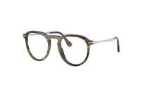 PERSOL PO3387V (1237) PIER montatura da vista unisex in acetato verde oliva