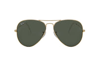 OCCHIALI DA SOLE RAY-BAN AVIATOR 3025 (001) Oro con lenti verdi XL 62mm