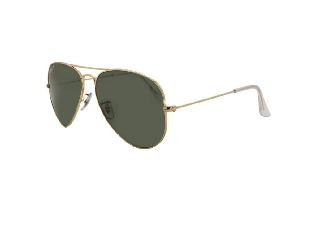 OCCHIALI DA SOLE RAY-BAN AVIATOR 3025 (001) Oro con lenti verdi XL 62mm