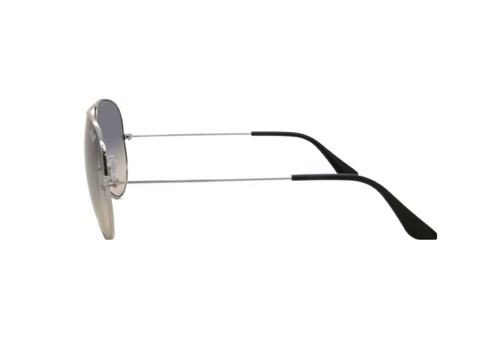 OCCHIALI DA SOLE RAY-BAN AVIATOR 3025 (003/32) grigio sfumato argento 55mm