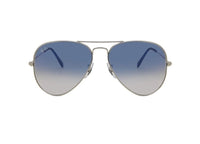 OCCHIALI DA SOLE RAY-BAN AVIATOR 3025 (003/3F) azzurro sfumato argento 58mm