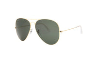 RAY-BAN AVIATOR 3025 (L0205) SUNGLASSES gold with green lenses