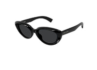 SAINT LAURENT SL 859 (001) black acetate sunglasses with black lenses