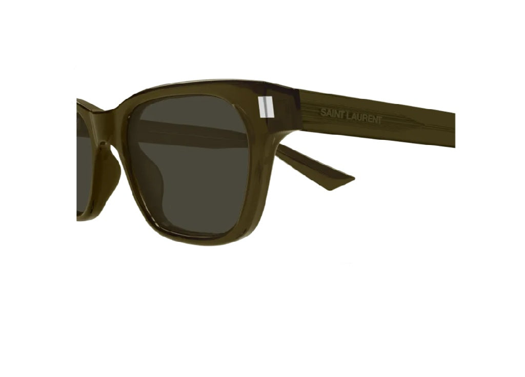 OCCHIALI DA SOLE SAINT LAURENT SL 874 (004) acetato marrone con lenti grigie